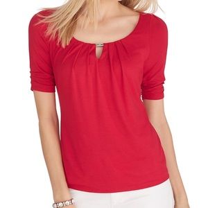 NWT White House Black Market Elbow Sleeve Tee